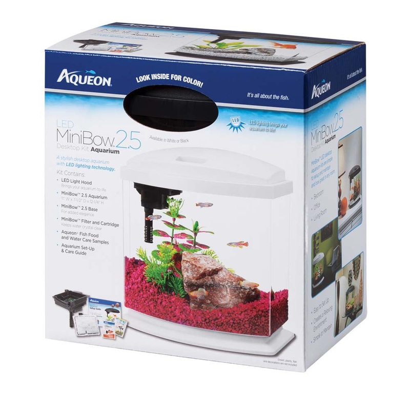 Aqueon Mini Bow 2.5 Aquarium Kit