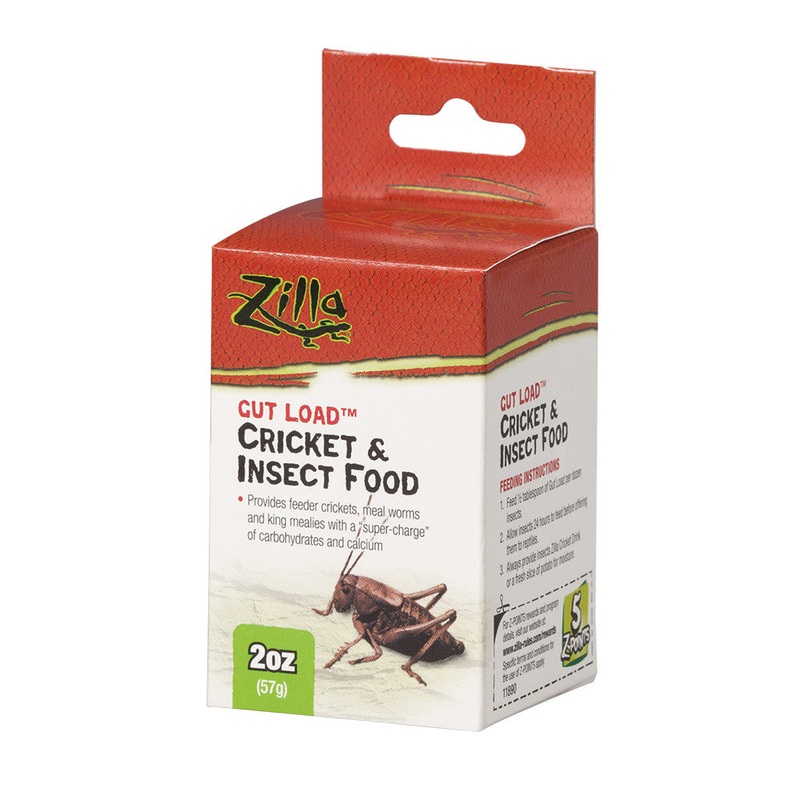 Zilla Gut Load Cricket & Insect Food