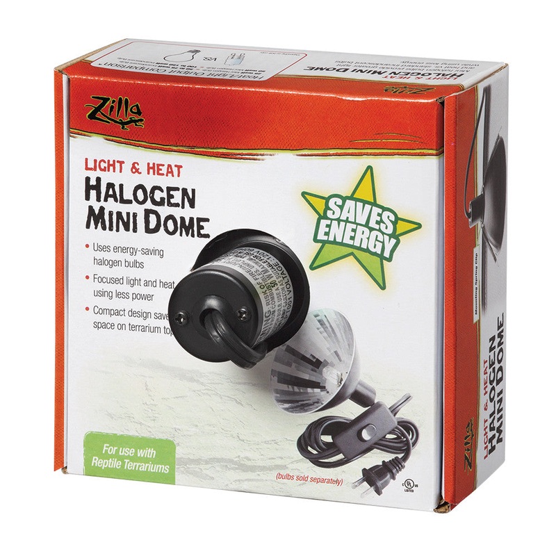 Zilla Halogen Mini Dome Fixture