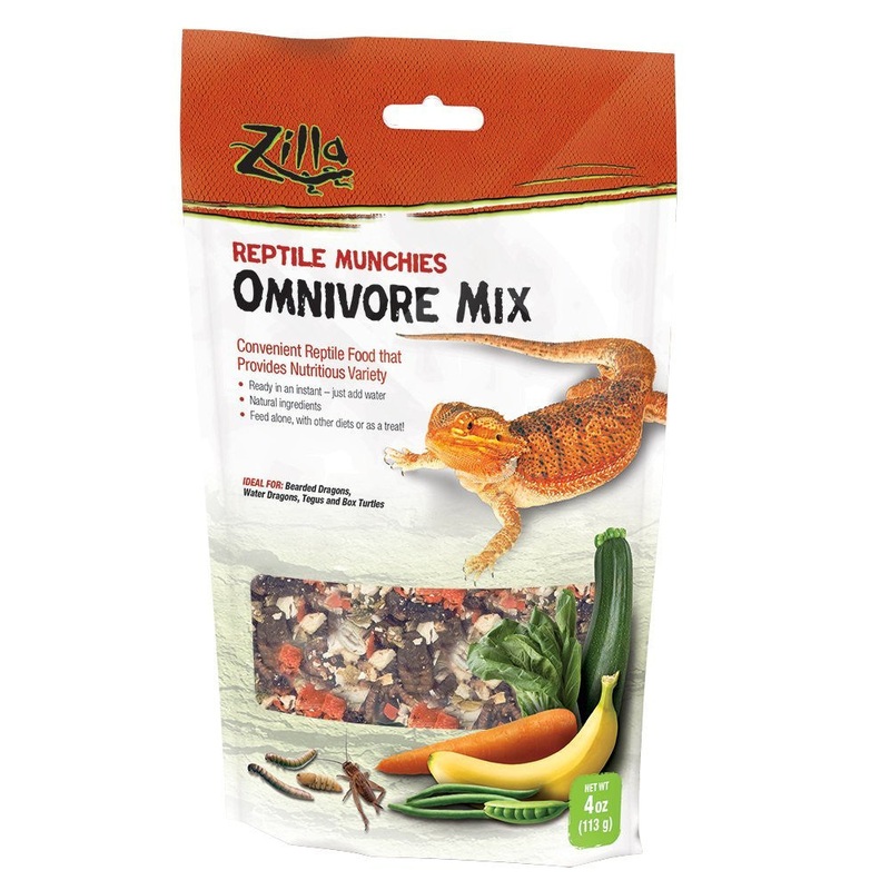 Zilla Reptile Munchies Omnivore Mix