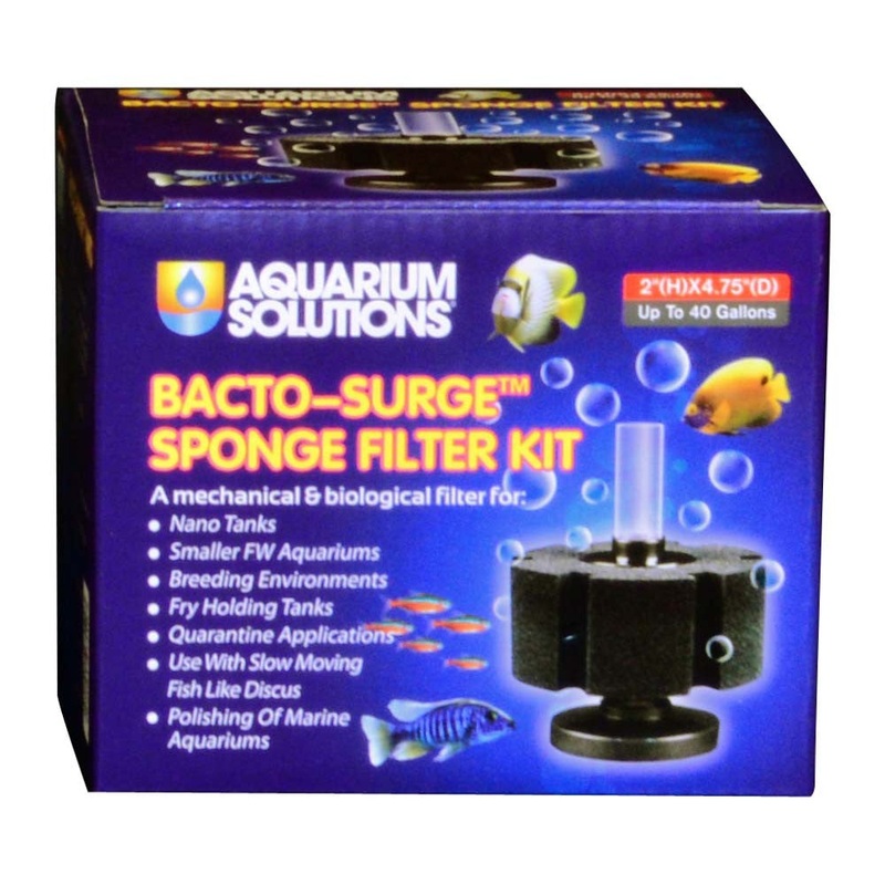 Aquarium Solutions Bacto-Surge Sponge Filter