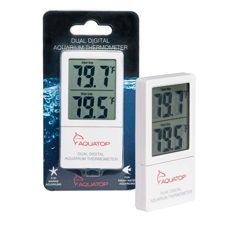 Aquatop External Digital Thermometer w/Dual Temp Display
