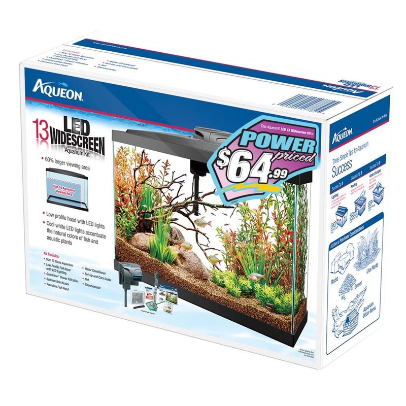 Aqueon Widescreen LED Aquarium Kit