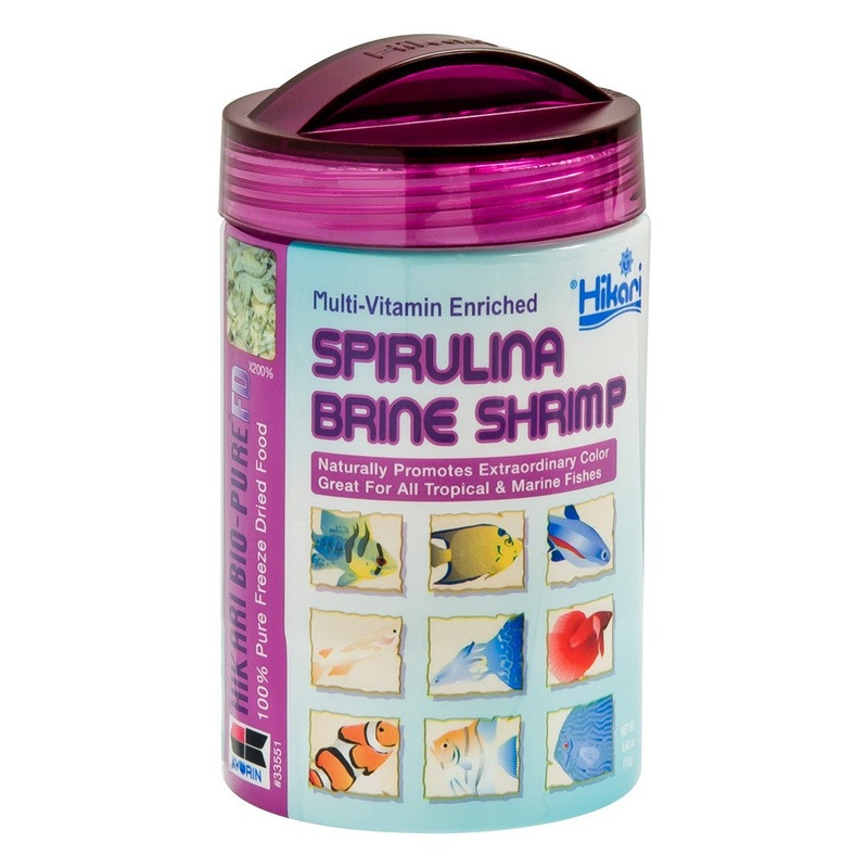 Hikari  Freeze Dried Spirulina Brine Shrimp