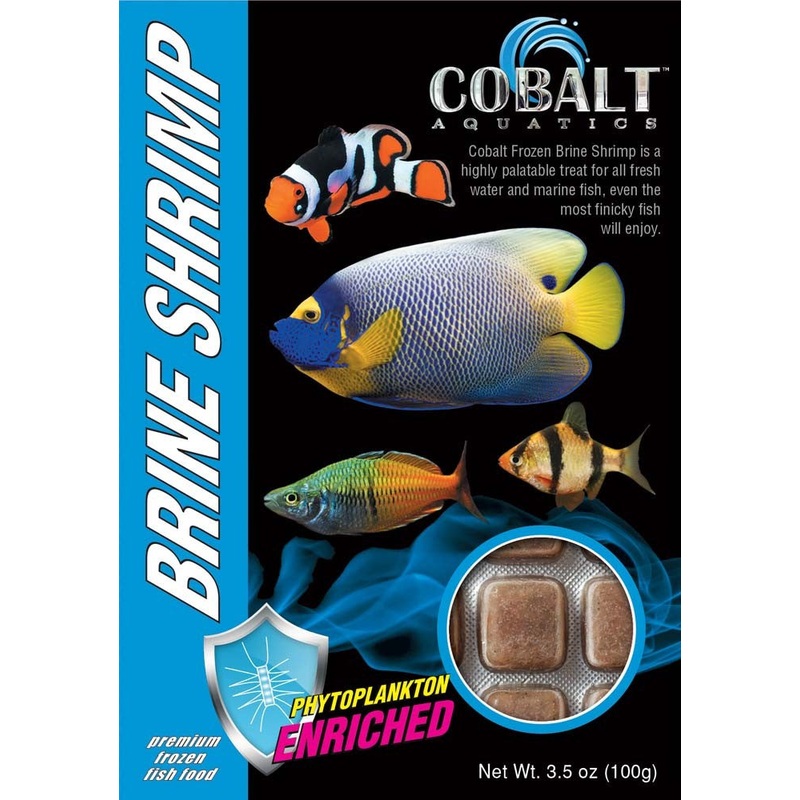 Cobalt Frozen Brine Shrimp Cubes