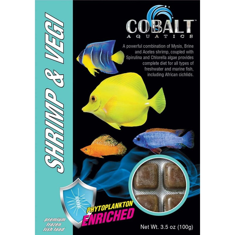 Cobalt Frozen Shrimp & Vegi Cubes