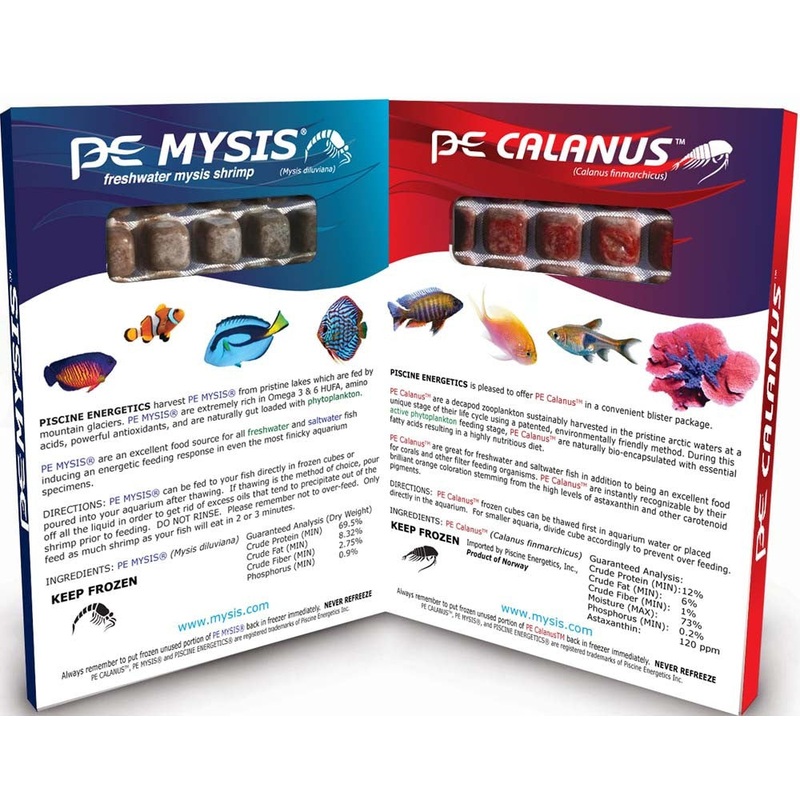 Piscine Energetics PE Mysis & PE Calanus Twin Pack