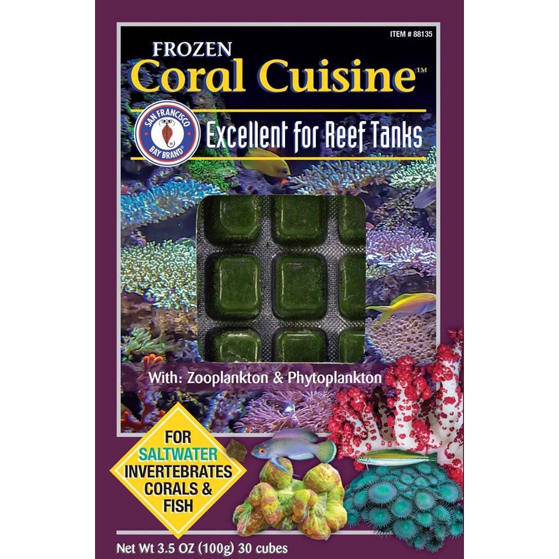 San Francisco Bay Brand Frozen Coral Cuisine Cubes