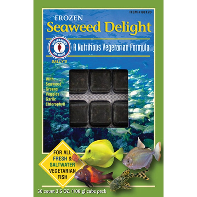 San Francisco Bay Brand Frozen Seaweed Delight Cubes
