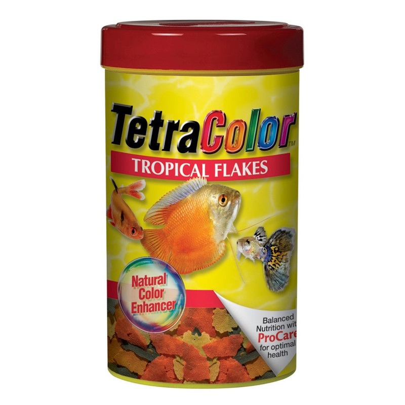 Tetra TetraColor Tropical Flakes