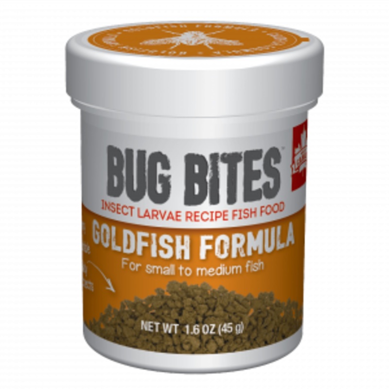 Fluval Bug Bites Granules For Small-Medium Goldfish