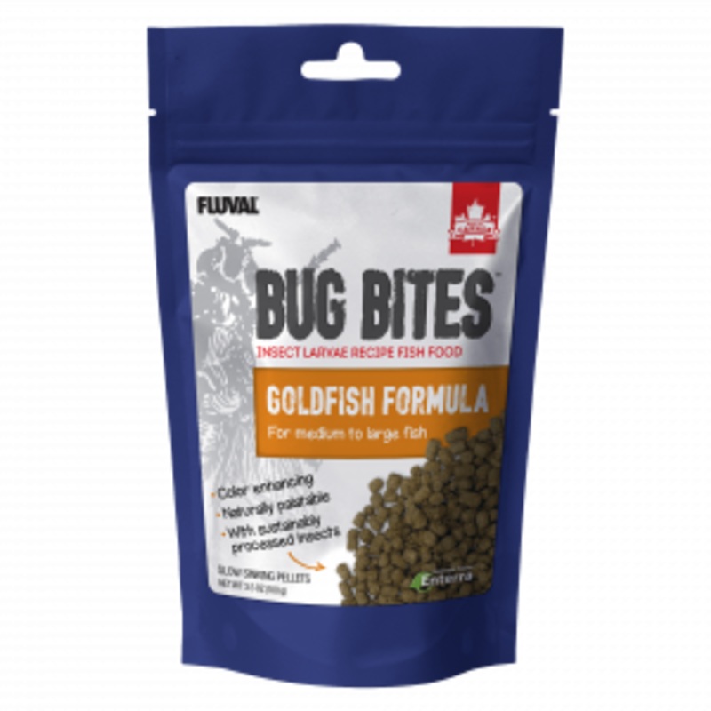Fluval Bug Bites Pellets For Medium-Large Goldfish