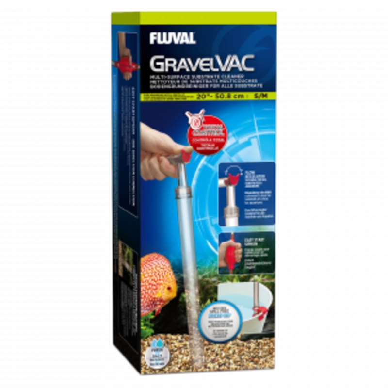 Fluval Gravel Vac Multi-Substrate Cleaner 20 in (50.8 cm) Depth