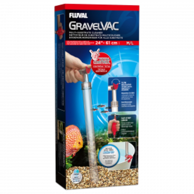 Fluval Gravel Vac Multi-Substrate Cleaner 60 cm (24 in) Depth