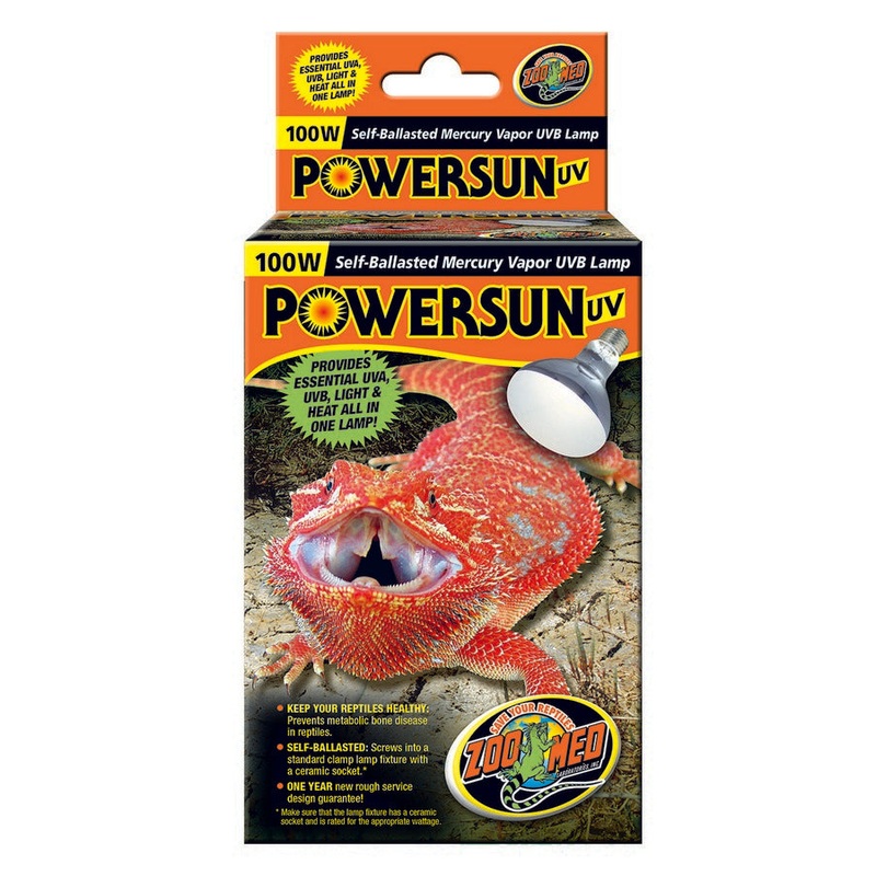 Zoo Med PowerSun UV Mercury Vapor