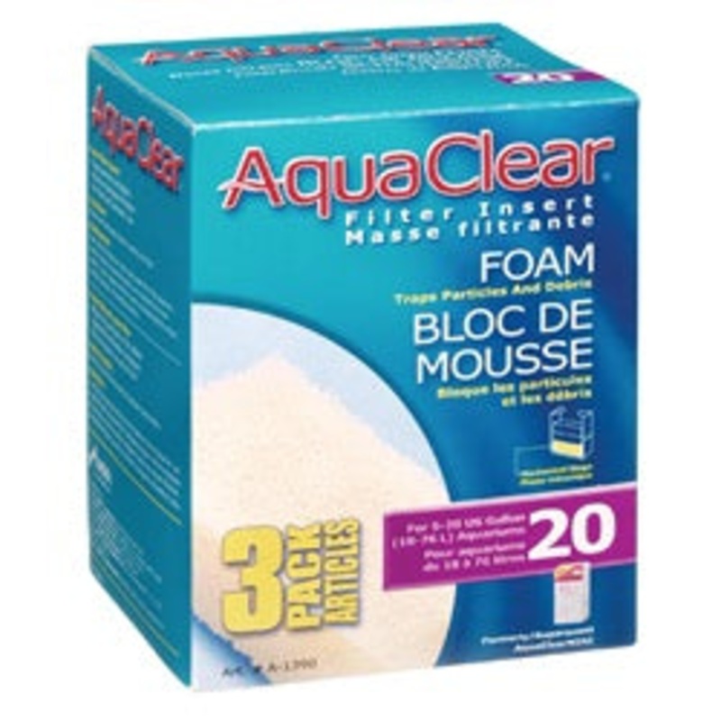AquaClear Foam (3/pack)