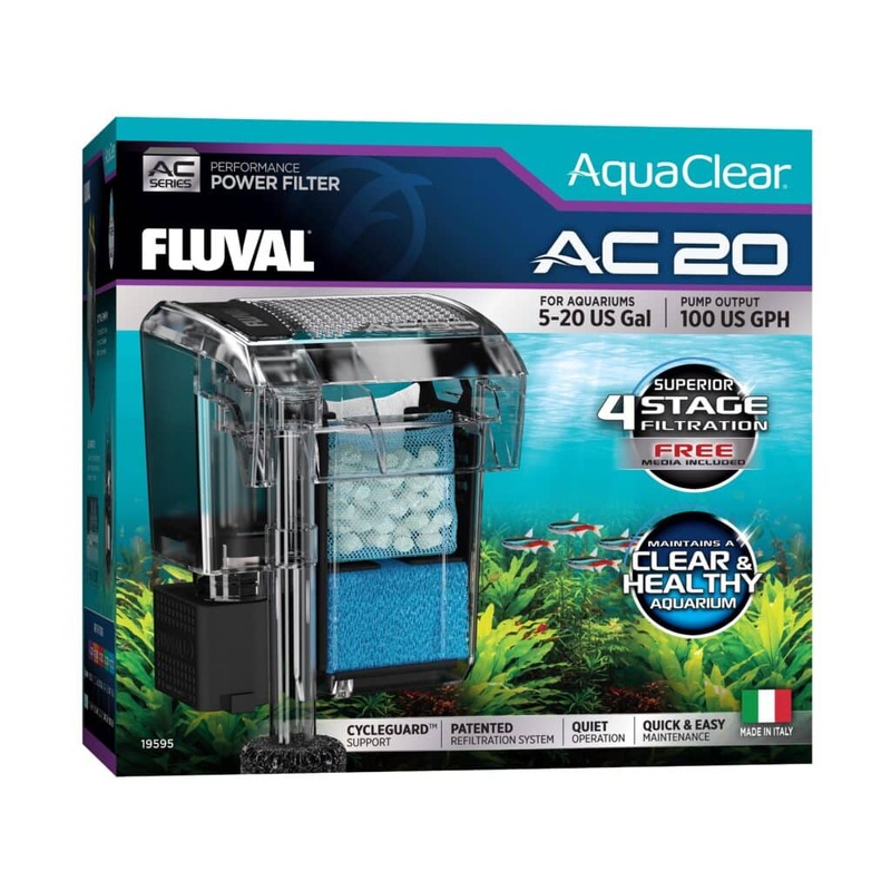 Fluval  AquaClear AC20 Power Filter