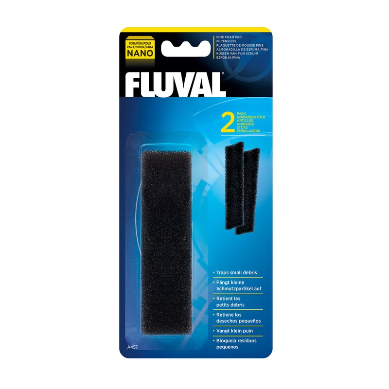 Fluval Nano Fine-Foam 2 pcs